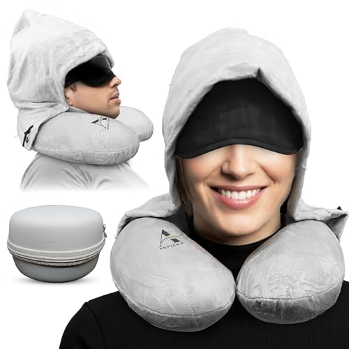 Almohada de espuma viscoelástica en forma de U miniatura 1