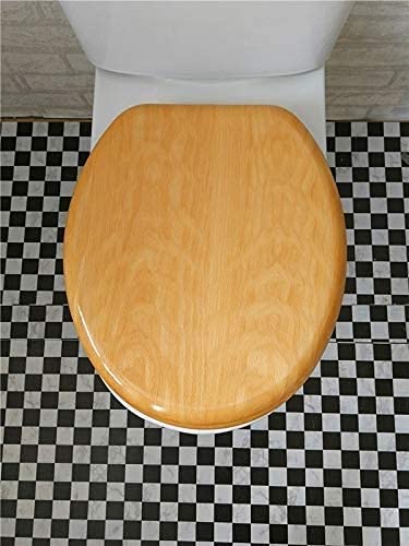 Wc Bril Softclose Scharnier Toiletbril, Duurzame Toiletbril, Toiletbril 42-47Cmx36-39Cm TREEECFCST5813 - Image 5