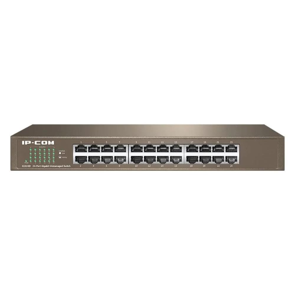 IP-COM Switch Ethernet Gigabit 24 Porte Desktop Oro