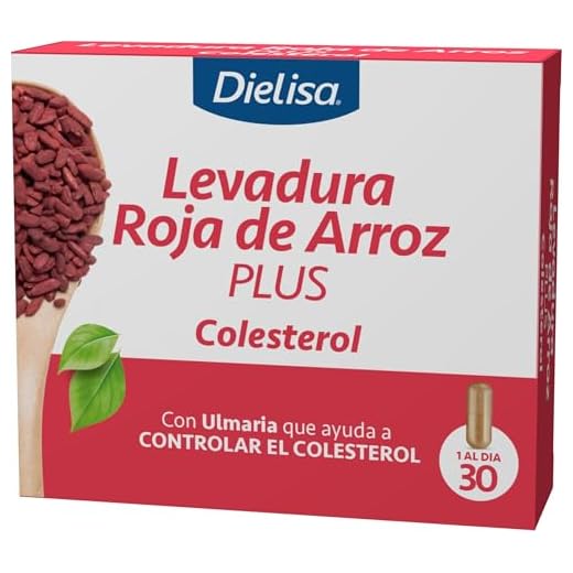 Dielisa - Levadura roja de arroz Plus - 30 cápsulas