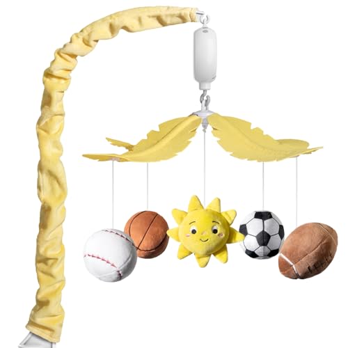 FEISIKE Baby Crib Mobile with 35 Lullabies & 3 Modes