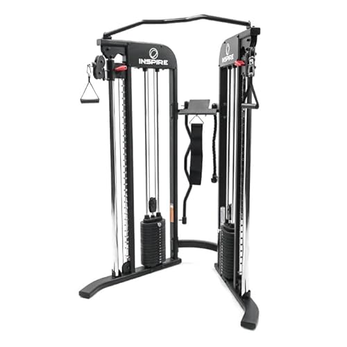 Inspire Fitness Ftx Functional Trainer - Compact At Home Workout Machine With Accessories - Space Saving Design - Home Gym Cable Machine And Two 165 Lb Weight Stacks #TOP2