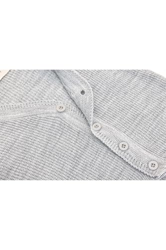 Image of Lilax Baby Boys Basic Long Sleeve V-Neck Classic Knit Cardigan Sweater