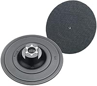 Connex Klett-Teller 125 mm Gewinde M14 aus DIEPOTHAN - schwarz - mittlere Flexibilität - für den Einsatz von Klett - mittelschwere bis grobe Schleifarbeit / Schleifteller / Polierteller / COM191123