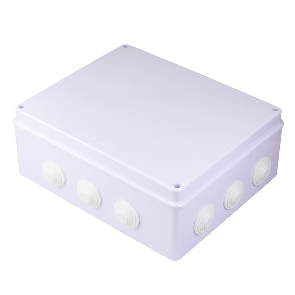 300 x 250 x 120mm Grey Junction Box Enclosure IP65 Waterproof