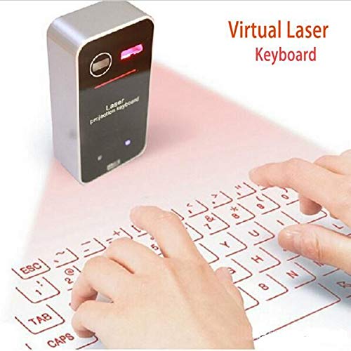 Laser Keyboard, Portable Pocket Size QWERTY Virtual Keyboard for iPhone 7 Plus Samsung