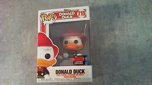 Funko Pop Donald Duck Donald Duck Anniversary Firefighter Exclusive