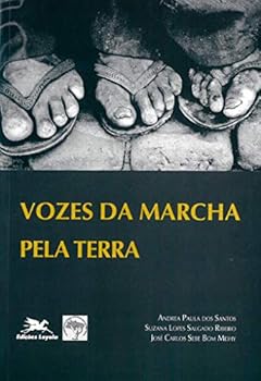 Paperback Vozes da marcha pela terra (Portuguese Edition) [Portuguese] Book