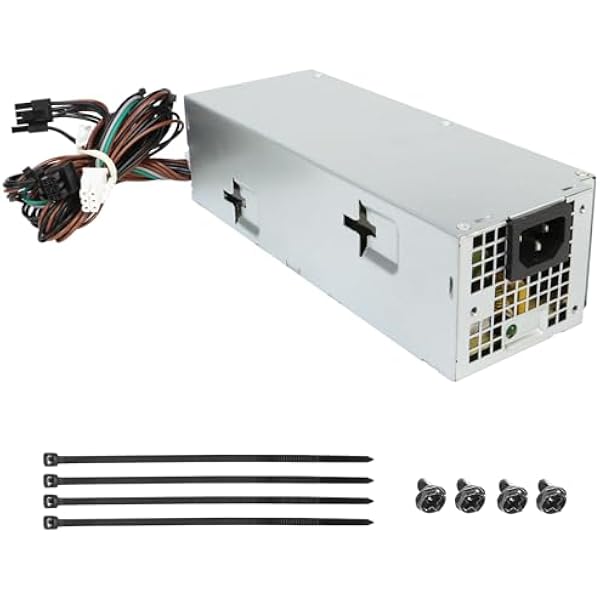 S-Union H460EBM-00 4FWF7 460 W zasilacz kompatybilny z Dell Optiplex 3040 3046 3050 5050 5060 5090 7050 7060 7070 XPS 8940 MT 04FWF7 H460EGM-00 0 D46 D40E001P
