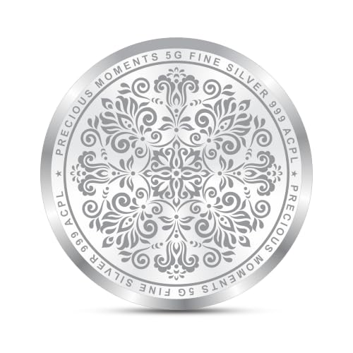 Image of ACPL Precious Moments BIS Hallmarked Ashta Laxmi Silver Coin 999 Pure with Gift Box