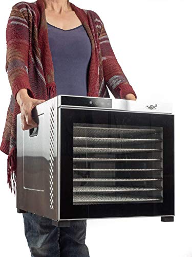Foto von VITA5 XL Dörrautomat mit 10 Edelstahl Gittern 1000 W 24H Timer
