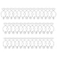 40 Stück Deckenhaken Clips F2 Metallhaken Automatische Rebound Clips Abgehängte Deckenhaken für Büro, Party, Haus und Hochzeitsdekoration Decke, 2,3 X 1,2 X 0,7 Zoll