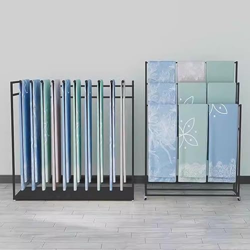 Space-Saving Quilt and Fabric Display Stand with Detachable Swivel Bar - Ideal for Retail and Home Organization, Versatile Storage Solution for Crafts and Decor
