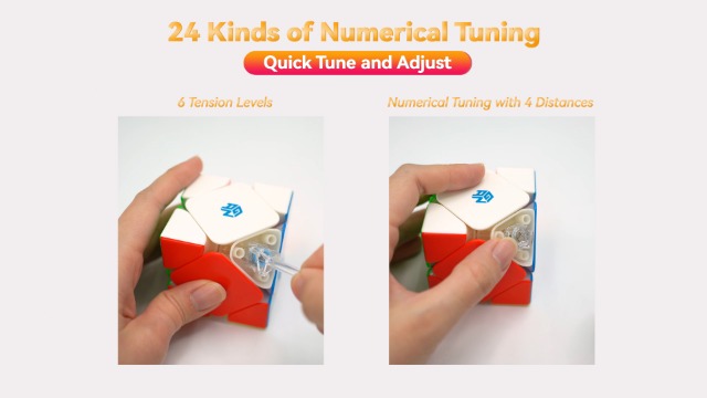GAN Skewb Magnetic Speed Cube with 32 Magnets, 90° Corner Cutting
