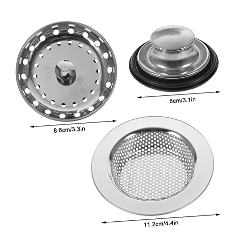 Colador para fregadero de cocina jojofuny, 1 set miniatura 7
