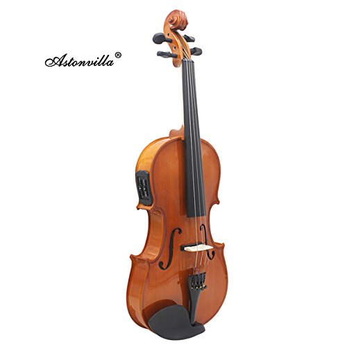 HITSAN Astonvilla 4/4 Solid Electroacoustic Violin with