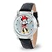 Disney Women's W001878 Minnie Mouse Analog Display Analog Quartz Black Watch