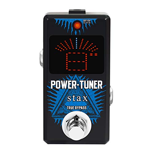 Image of Stax Guitar Power Tuner Pedal 8 Independent 9V Output With High Precision Tuning Pedals For Electric Guitar Mini Size True Bypass