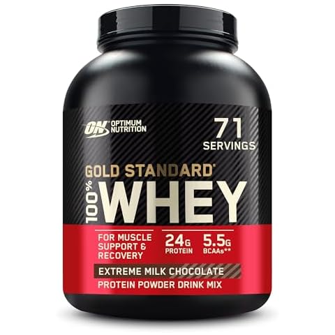 Optimum Nutrition Gold Standard 100% Whey Protein Powder, Extreme Milk Chocolate Cover