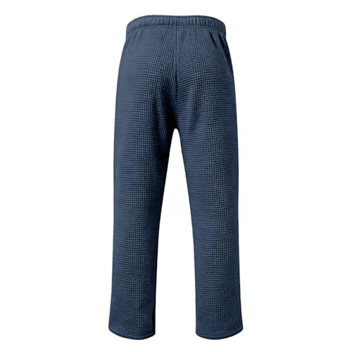 Pantalon en tissu tissé léger doux et confortable à coupe droite fluide - 4