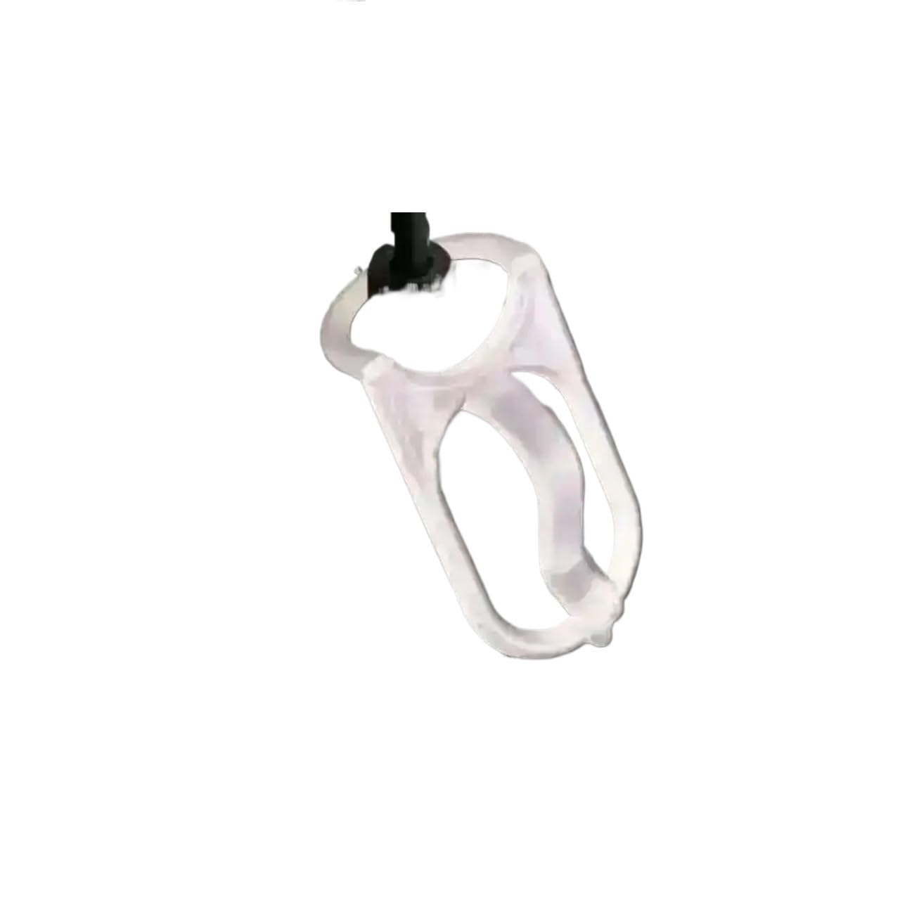 Hangers for Clothes Space Savers 200pcs Display Hanger Connector Strips(Clear)