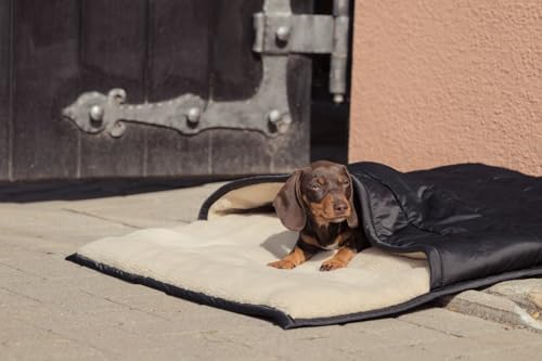 Eskadron Hundeschlafsack Teddyfleece Black Heritage 24/25, Größe:Stück