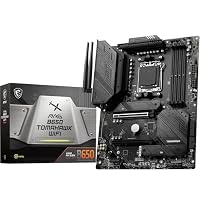 MSI MAG B650 Tomahawk WiFi Mainboard, ATX - Unterstützt Ryzen 9000, 8000 & 7000 Serie Prozessoren, AM5-14 Duet Rail 80A VRM, DDR5 Memory Boost 6400+MHz/OC, 2 x PCIe 4.0 x16, 3X M.2 Gen4, Wi-Fi 6E – Ansicht 1