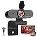 Produktbild Adhope Webcam 1080p Full HD with Stereo Microphone for Laptop/PC, USB 2.0 Plug and Play Web Camera for Live Streaming and Video Chat, Recording, Compatible with Windows, Mac and Android