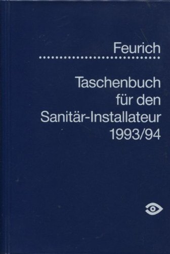 Taschenbuch für den Sanitär-Installateur 1991/92
