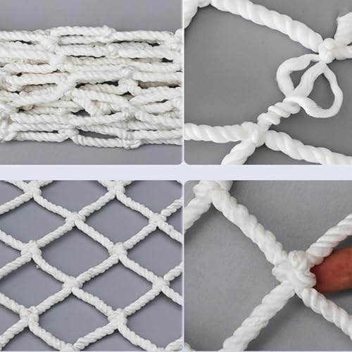 Filet de sécurité en corde de chanvre robuste pour balcon et enfant
