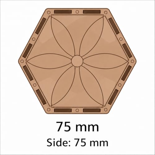 Image of ANVIE & ABEER Set of 18 Special Shapes Magnetic Building Tiles for Kids, Educational Stacking Blocks for Boys Girls, Magnets Construction Toys, (18 Special Shapes)