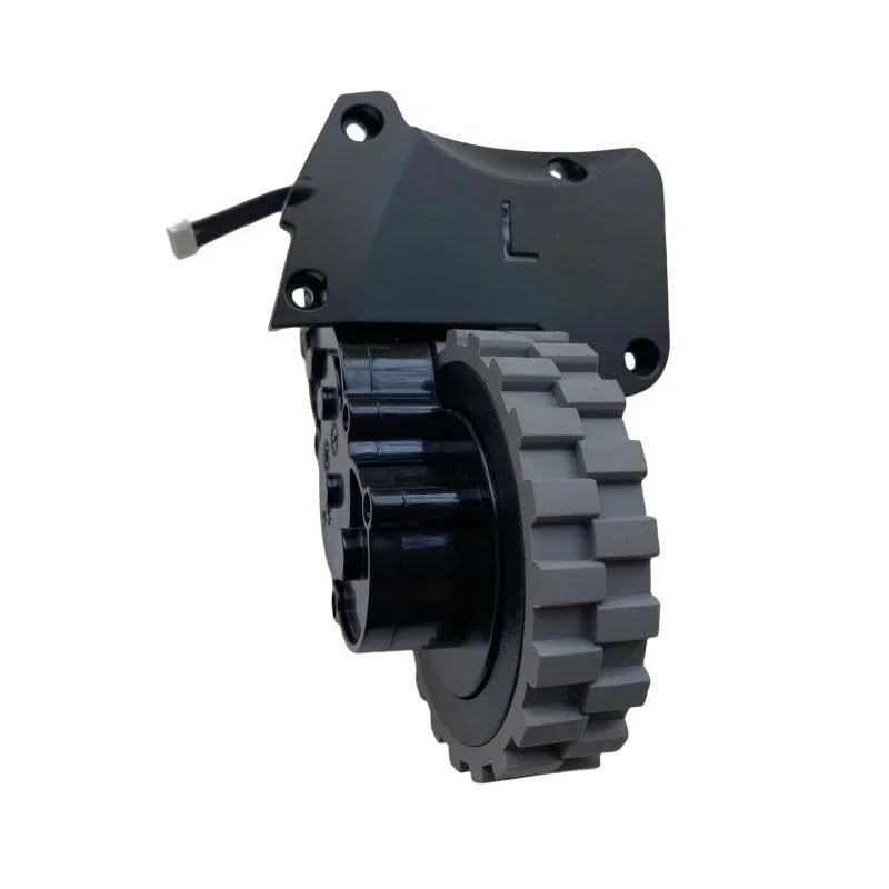Robot Vacuum Cleaner Wheel Motor Assembly，Compatible for RoboJet,Compatible for X-One， Robotic Vacuum Cleaner Parts Wheel Engine Accessories Replacement(R+L)