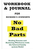 Workbook and Journal for richard c. schwartz no bad parts: Healing Trauma and Restoring Wholeness with the Internal Family Systems Model
