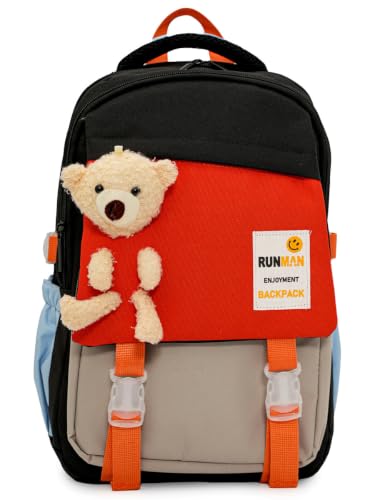 Peluş Ayıcık Unisex Çocuk Kahve İlkokul Çantası