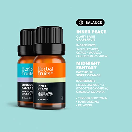 Miniatura 4 de Aerosoul Pack Aceites Esenciales Para Humidificador Herbal Fruits Mezcla Aceites Esenciales 6 10 Ml , Aceites Esenciales Aromaterapia, Ambientadores De Hogar, 100 Aceites Esenciales Naturales