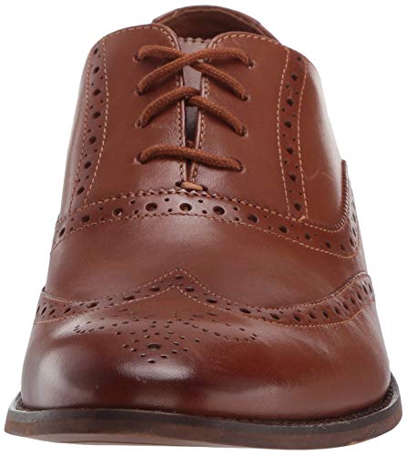 Bostonian Men's Lamont Wing Oxford, Dark Tan Leather, 085 M Us #TOP1