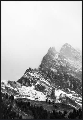 Frame It Easy 27 X 39 1/2 Satin Black Metal Frame (Ashford) #TOP11