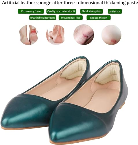 Image of Heel Pads Inserts Grips Cushions Protectors Liner Filler Snugs For Shoes Too Big Loose Prevent Slip Blisters Pain Fit Men Women Multicolor