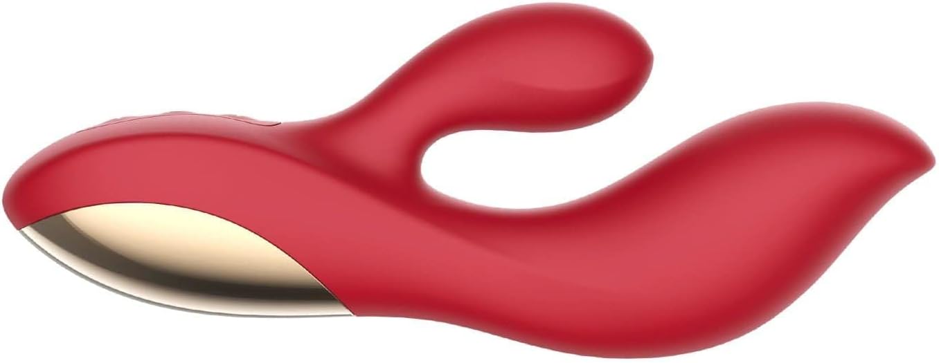 Rechargeable Blaze Silicone Rabbit Vibrator for Women – Dual-Action G-Spot & A-Spot Stimulator with 12 Vibration Modes – Hypoallergenic Personal Massager, Cordless & Compact Adult Sex Toy