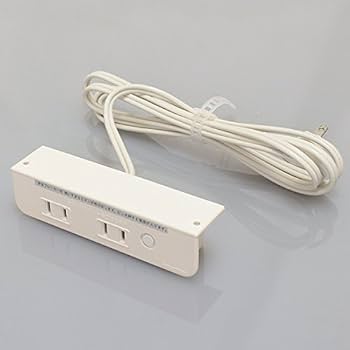 Amazon.co.jp: ノア 家具用コンセント（什器用） 2ヶ口