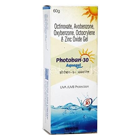 Photoban 50 aquagel sunscreen uses