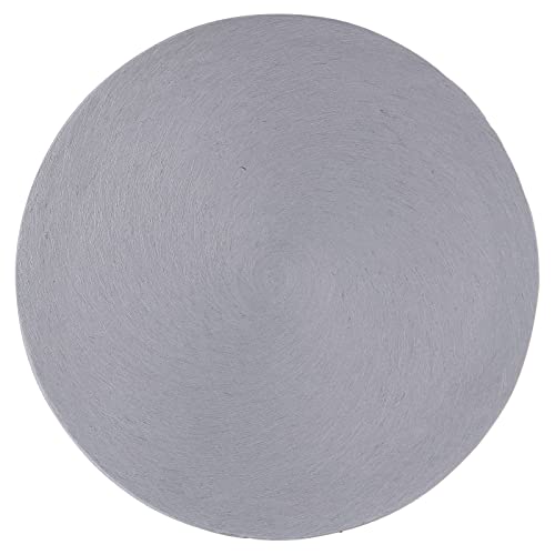 Round Candle Holder in knurled Aluminium