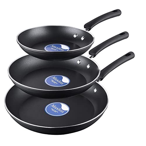 Aluminum Nonstick Frying Pan Set (3Piece 8 Inches 9.5 Inches 11