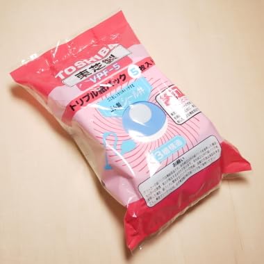 Amazon.co.jp: 東芝掃除機用の紙パック（VPF-5）☆5枚×1セット
