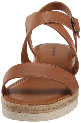 Image of Lucky Brand Women's Trianna Leather Wedge Sandal