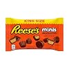 REESE'S Chocolate Peanut Butter Candy, Minis, King Size (Pack of 16)