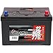 BlackMax ASIA 105-01 Autobatterie 12V 105Ah 770A EN, Asia Starterbatterie, Pluspol rechts, B01, 303 x 174 x 222 mm, wartungsfei und direkt einsatzbereit