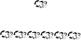 Sosoport 6 Peças Guia De Corrente Para Bicicleta De Velocidade Única Protetor De Corrente Dobrável Mtb Guia De Corrente Para Bicicleta De Montagem Direta Ajustador De Velocidade Única