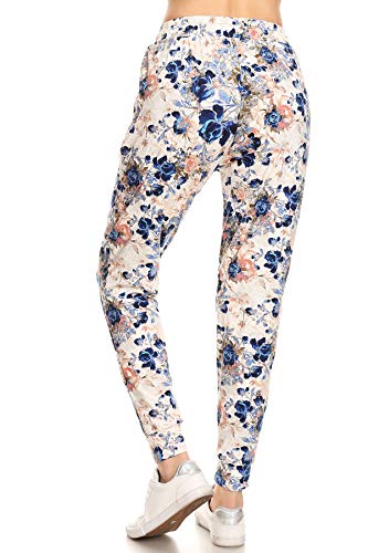 Image of Leggings Depot Premium Jogger Women's Popular Print High Waist Track Pants(S-XL)