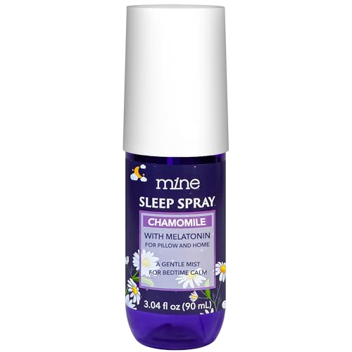 Chamomile Inspired, Lavender Sleep Spray with Melatonin - Relaxing Father Gifts &ndash; Natural Pillow...